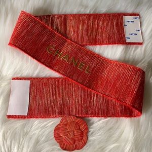 Chanel 2021 Holiday Ribbon & Flower